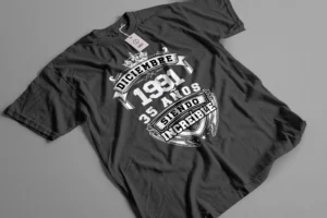 Playera personalizada cumpleaños